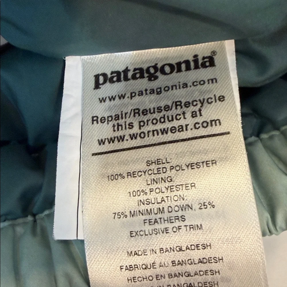Patagonia‎ kids buffalo print down coat jacket 2T
